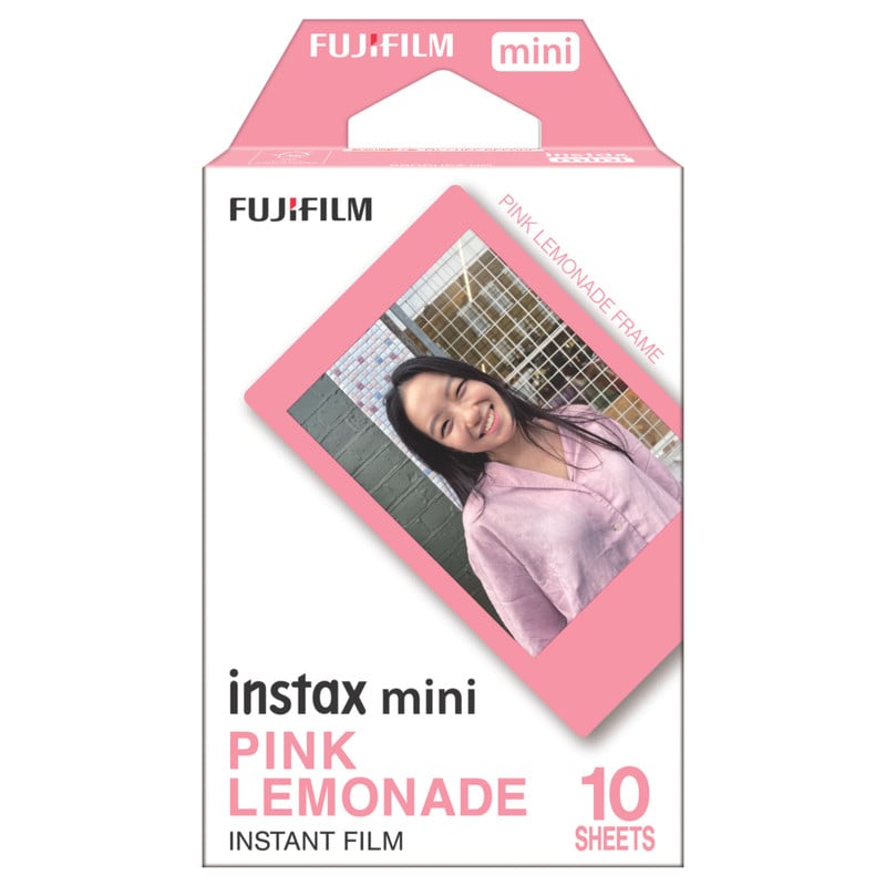 Instax mini film fotopapier - roze - 10 vellen