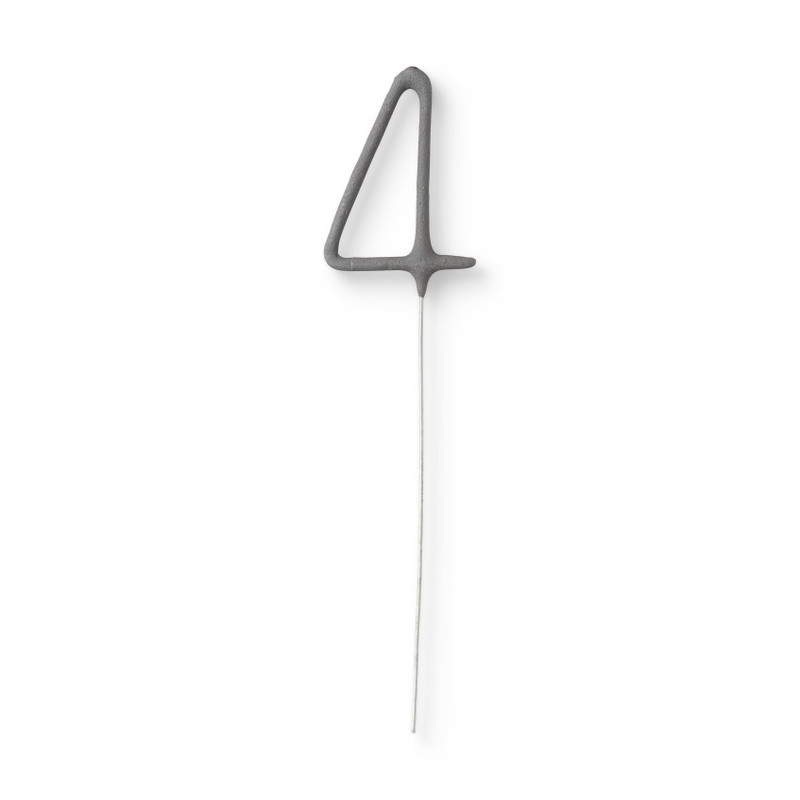 Vuurwerk sterretje - cijfer 4 