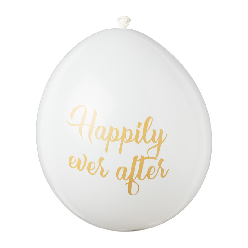 Ballonnen wedding - set van 5