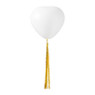 Ballon XXL met tassel - diverse varianten