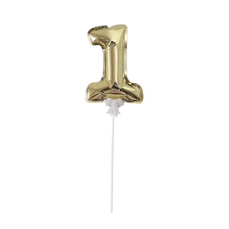 Folie ballon cake topper - nr. 1
