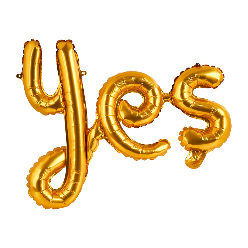 Folie ballon - Yes - 80 cm