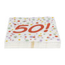 Servetten 50 jaar - 20 stuks
