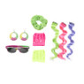 Feestset disco met accessoires - set van 8