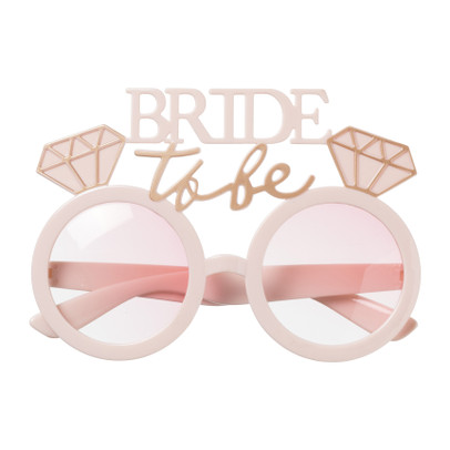 Bride to be feestbril - roze