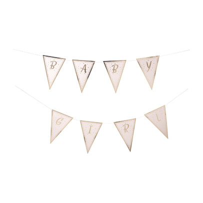 Slinger baby girl - roze/goud - 2x200 cm