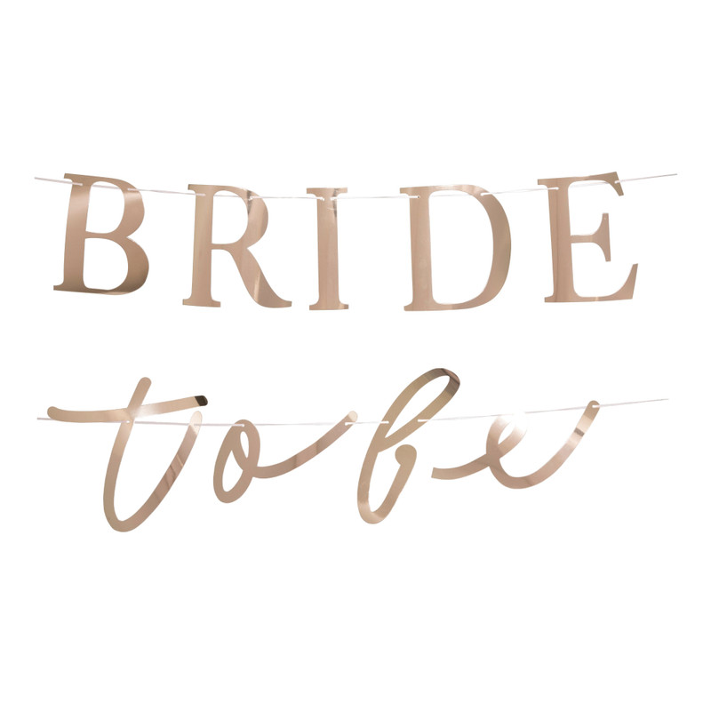 Slinger Bride To Be - papier - 2 meter