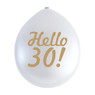 Ballon 30 jaar - set van 9