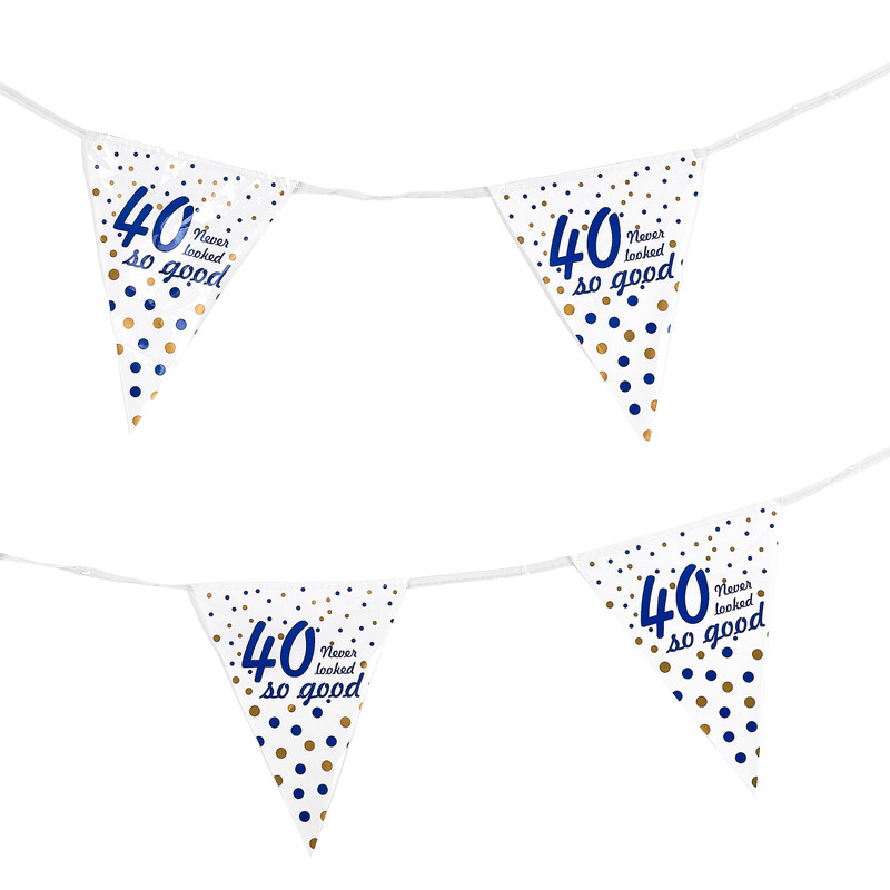 Vlaggenlijn 40 jaar - 6 meter