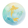 Borden zeemeermin - set van 10 - ø23 cm