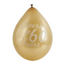 Ballonnen Cheers to 60 Years - set van 9