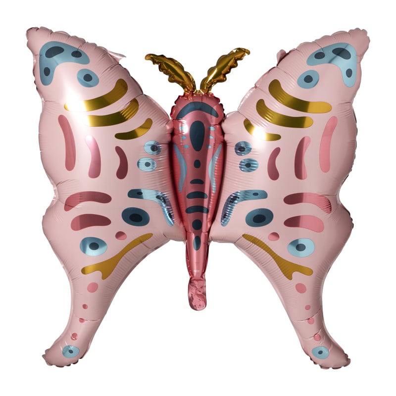 Folieballon vlinder XL - multikleur - 71 cm