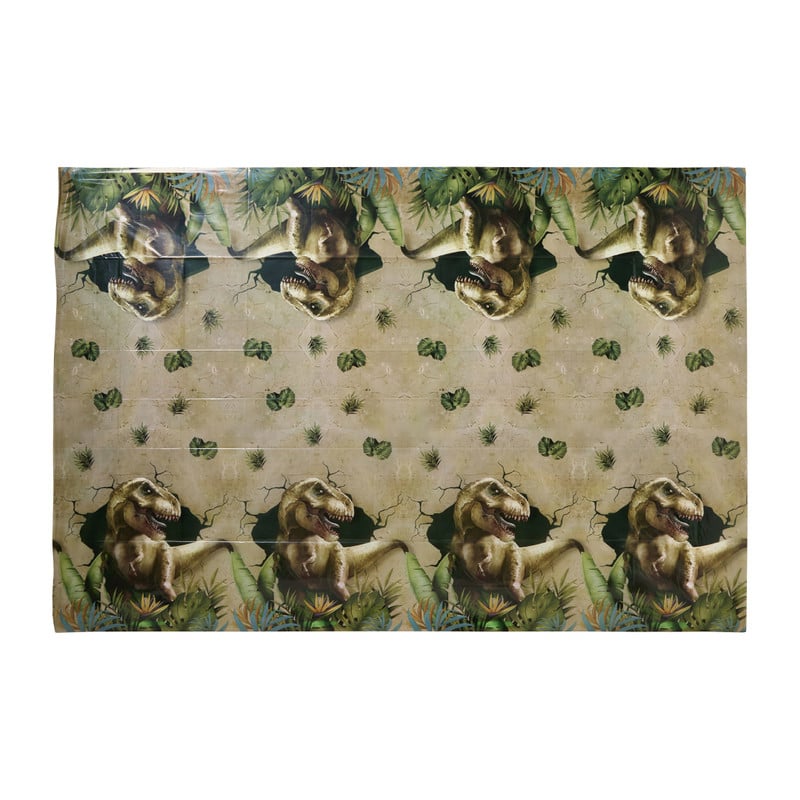 Tafelkleed dino - multikleur - 120x180 cm