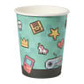 Papieren bekers game - multikleur - set van 8