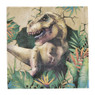 Papieren servetten dino - multikleur - set van 20