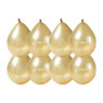 Ballonnen cheers - goud - set van 8