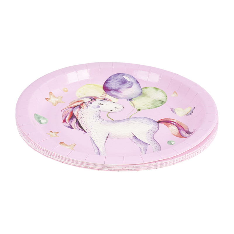 Bordjes unicorn - set van 8