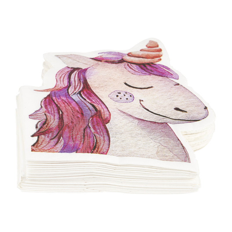Servetten unicorn - set van 21
