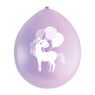 Ballon unicorn - 9 stuks