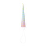 Hoedjes unicorn - roze/blauw - 6 stuks