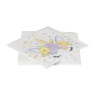 Servetten Unicorn - 16.5x16.5x1.5 cm - set van 21