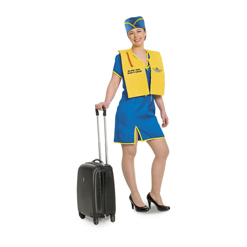 Stewardess kostuum - maat S/M -3-delig