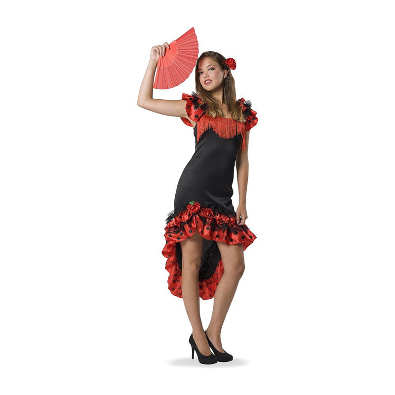 Absorberend Verplicht Geleidbaarheid Spaanse Flamenco jurk - maat S/M- 2-delig | Xenos