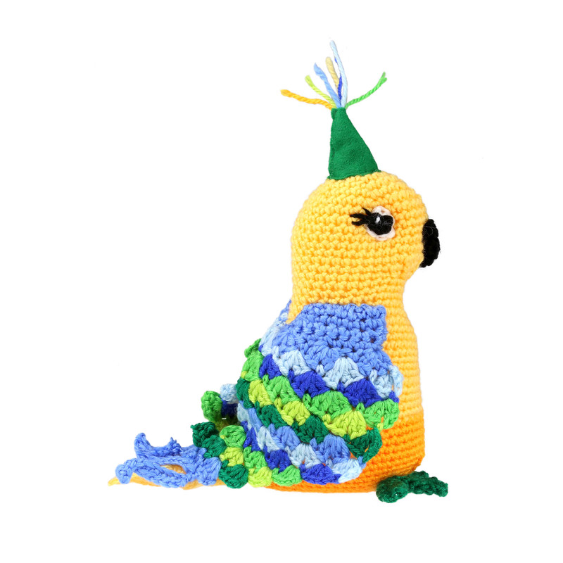 DIY haakpakket vogel - 14x16 cm