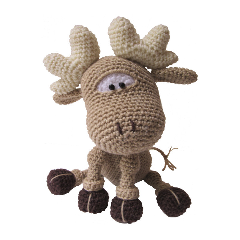 DIY haakpakket - Mr. Moose - 20 cm