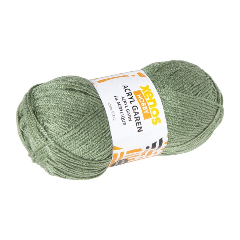 Garen acryl - groen - 100 gram - 240  meter
