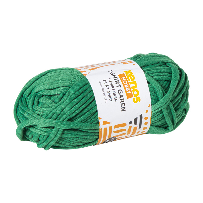 Garen t-shirt - groen - 100 gram - 29 meter