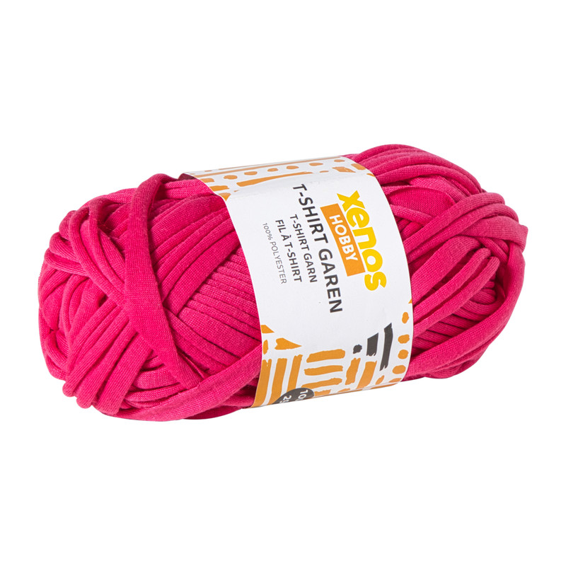 Garen t-shirt - roze - 100 gram - 29 meter