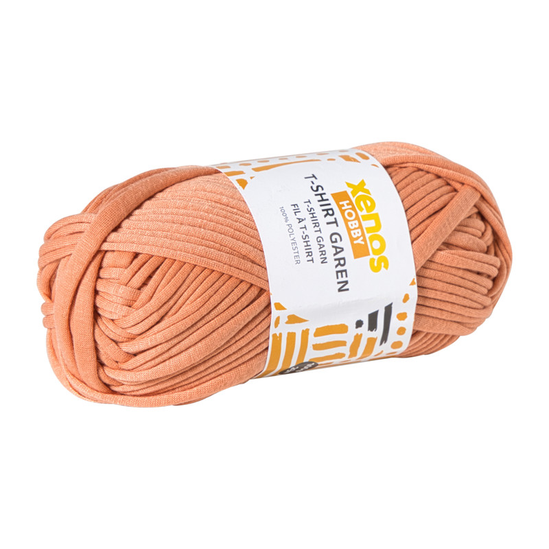 Garen t-shirt - oranje - 100 gram - 29 meter