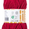 Garen chenille - rood - 100 gram - 60 meter