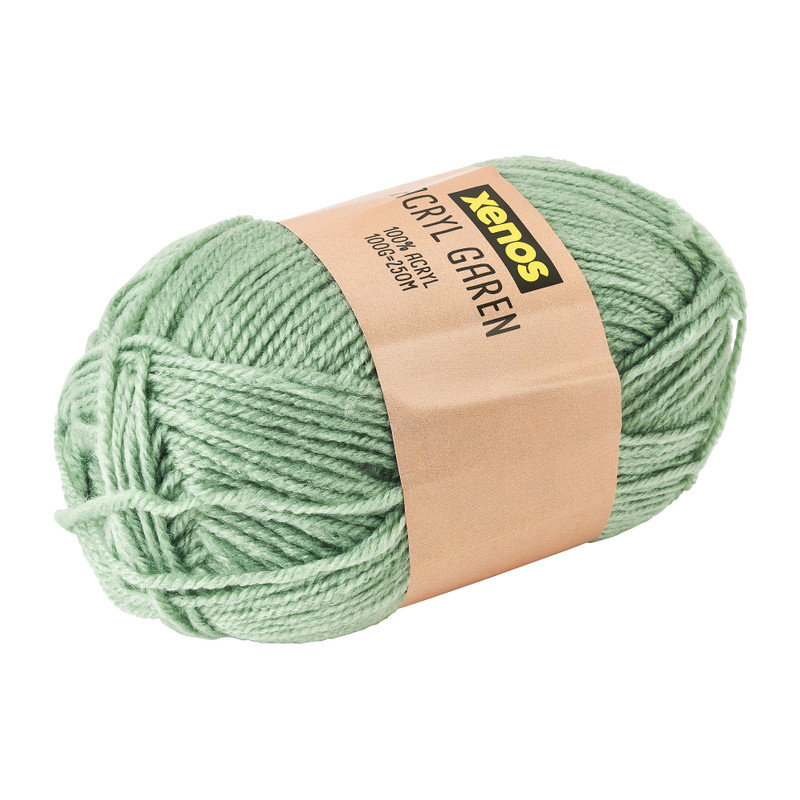 Acryl garen - mintgroen - 100g
