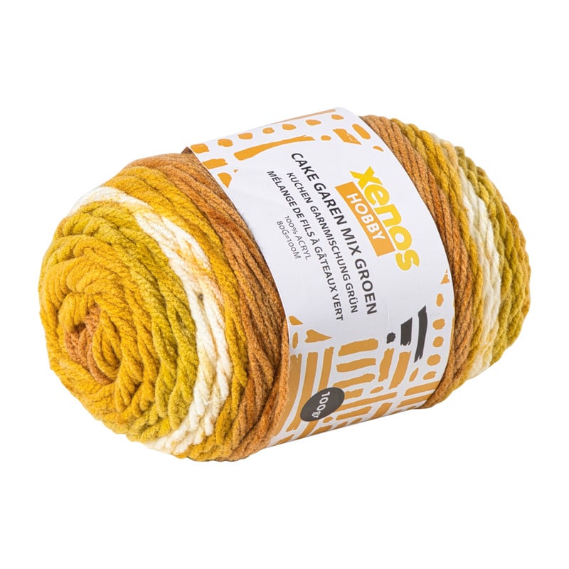 Garen cakemix - groen - 100 gram - 160 meter