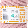 Garen macramé - roze - 500 gram - 100 meter