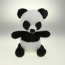 Haakpakket panda - 12 cm