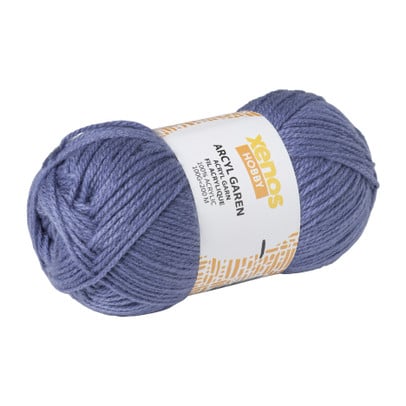 Garen acryl - blauw - 100 gram - 200 meter