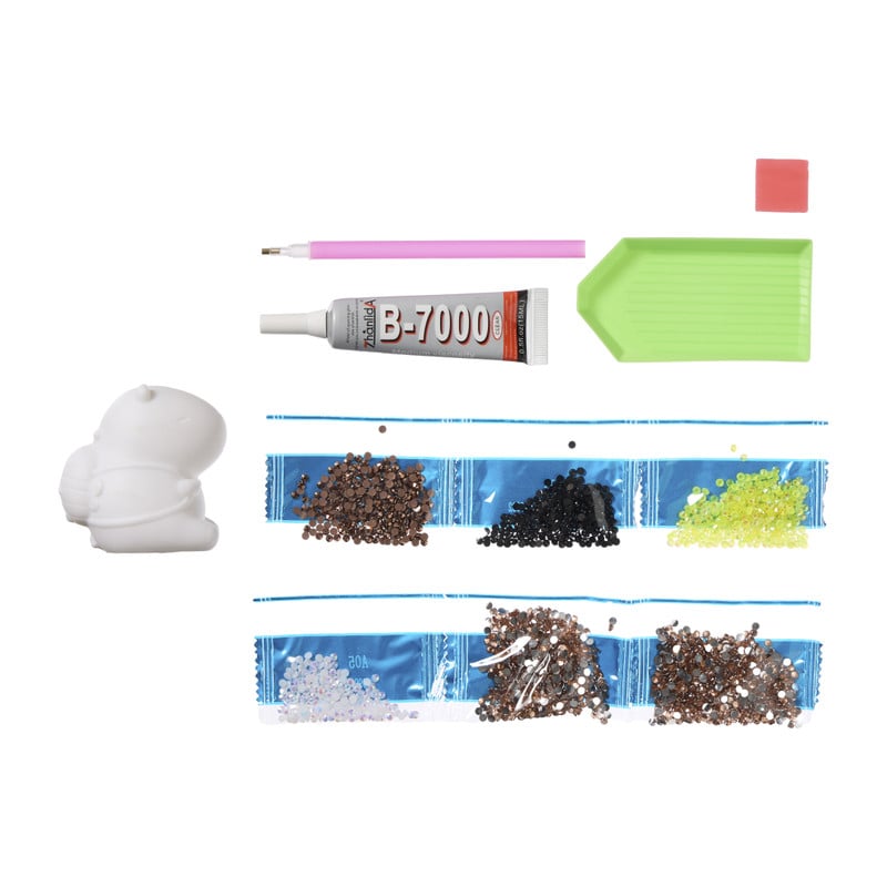 Diamond painting - capibara - 6.7x6.7 cm