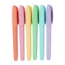 Brush pen - pastel - set van 6