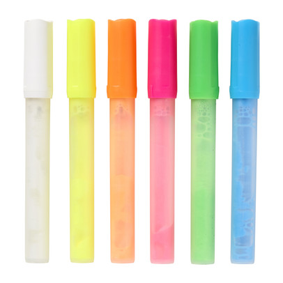Krijtstiften - multikleur - set van 6