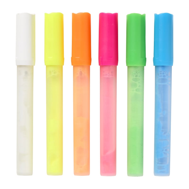 Krijtstiften - multikleur - set van 6