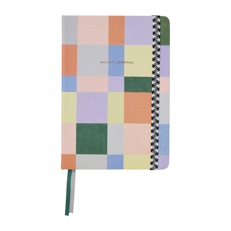 Bullet journal A5 - multikleur - 14.5x20.5 cm