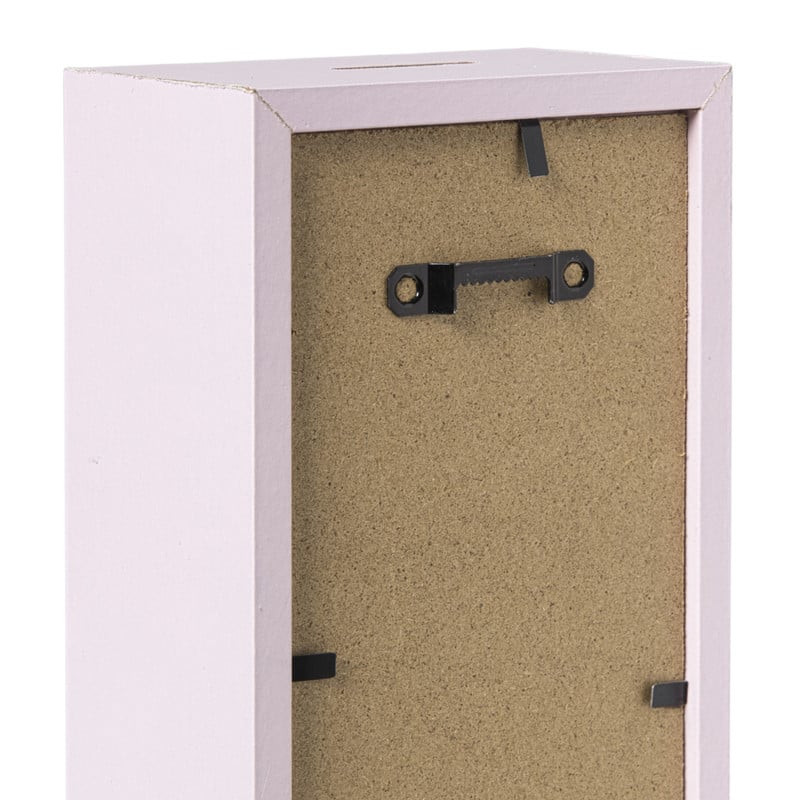 Spaarpot fun - roze - 20x10x6 cm