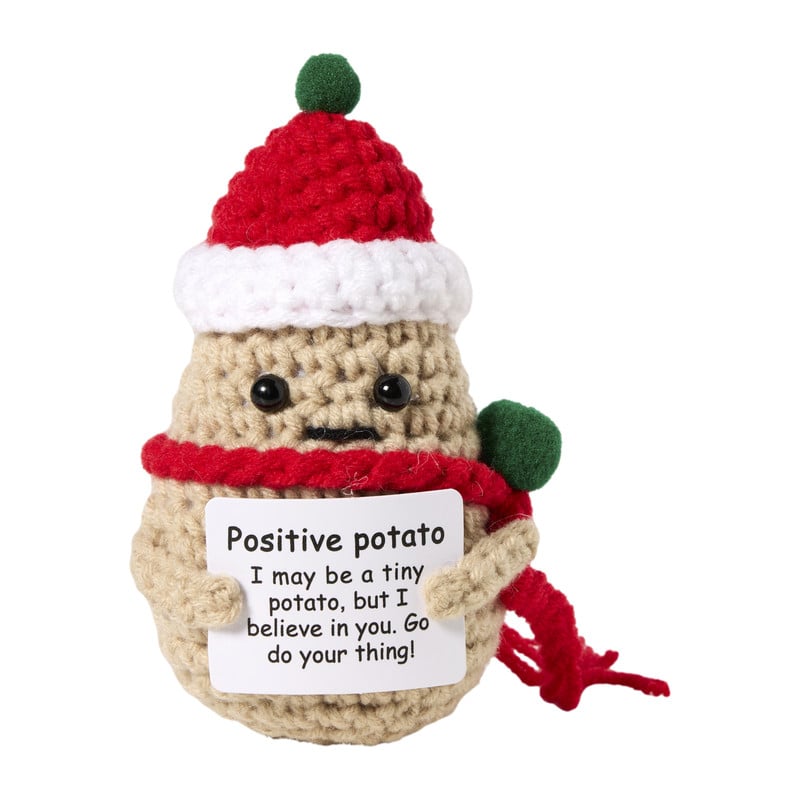 Kerstknuffel aardappel - 8 cm