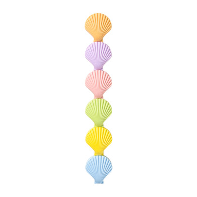 Markeerstiften schelpen - set van 6