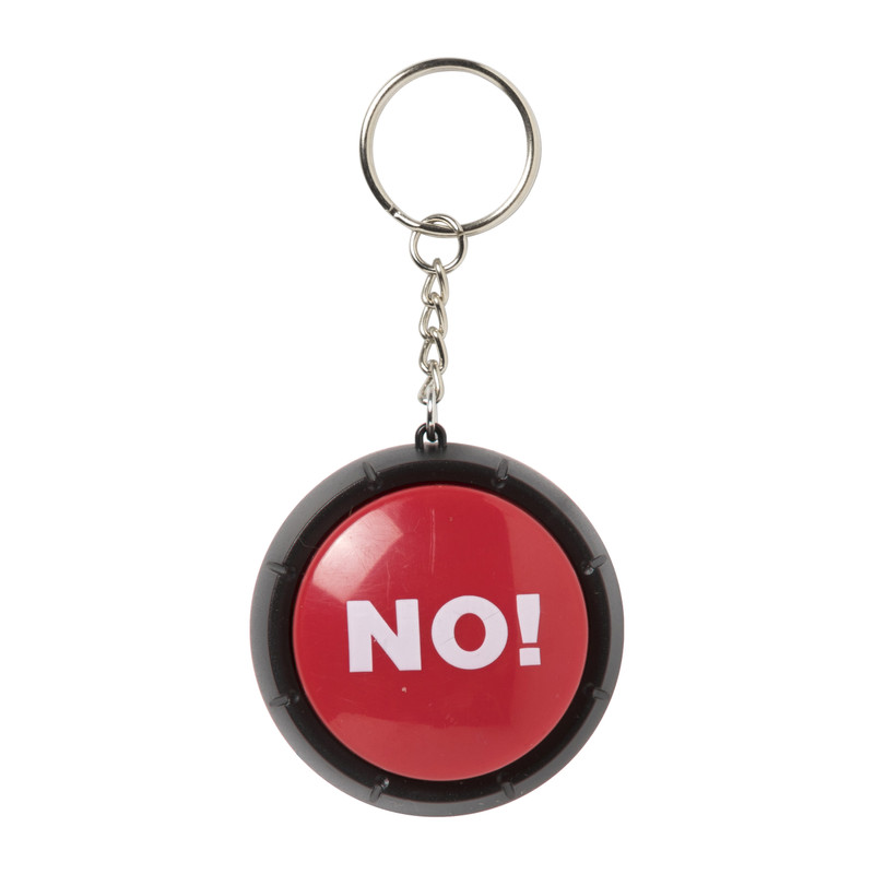 Sleutelhanger button yes/no - diverse varianten