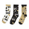 Cheers sokken champagne - one size - set van 3