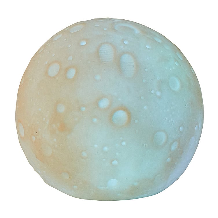 LED lamp maan - met kleurovergang - ø8x7.5 cm 